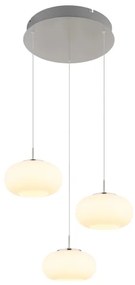 Globo 15744-3HN - LED Csillár zsinóron QUINTARA 3xLED/6W/230V