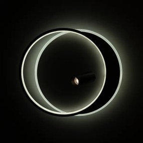 BRILAGI - LED dimmelhető mennyezeti lámpatest UNITY LED/48W/230V + 1xGU10/3W fehér/fekete + távirányító