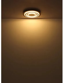 Globo 48032-24 - LED Mennyezeti lámpa JAYDEN LED/24W/230V átm. 32 cm antracit