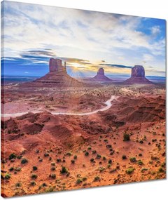 Vászonkép 50x50 Monument-Valley-Utah-Usa