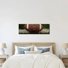 Kép - Futball (órával) (90x30 cm)