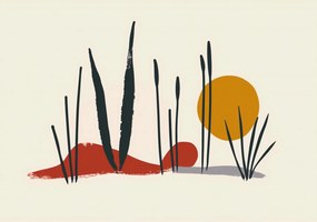 Poszter 100x70cm Nád a Nyugaton