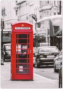 Poszterek 70x100 London Fülke