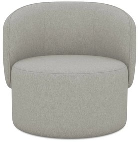 Világosszürke fotel Ipo – Makamii