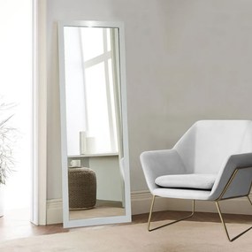 Cheval tükör, fehér, 40×105 cm