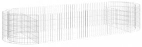 horganyzott vas gabion magaságyás 300x100x50 cm