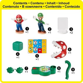 Epoch Super Mario társasjáték Piranha Plant Escape