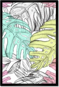 Poszterek keretben 40x60 Monster Finomság