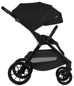 Lionelo - Kombinált 2 az 1-ben babakocsi LAYLA Fekete Onyx