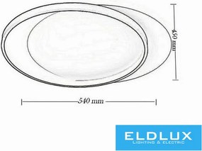 ELDLUX C58-3C Modern LED Mennyezeti Lámpa IP20