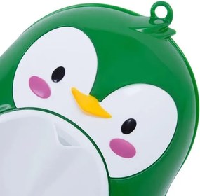 AFF Gyermek piszoár pingvin - zöld és fehér