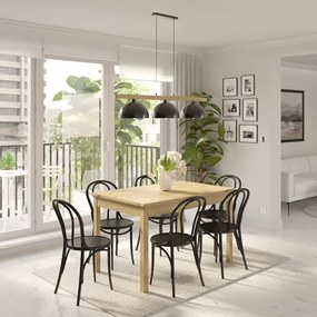 SENDI Étkezőasztal 120x80 cm.