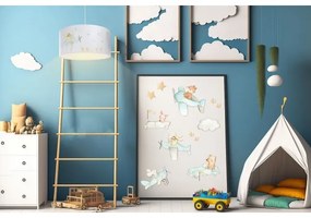 Gyerek csillár zsinóron SWEET DREAMS 1xE27/60W/230V átm. 30 cm