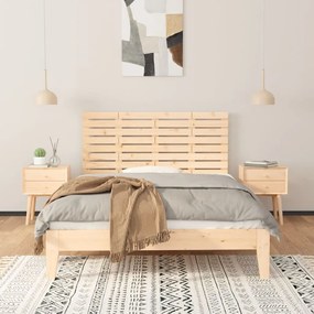 tömör fenyőfa fali fejtámla 156x3x63 cm