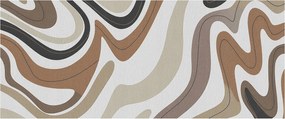 Fotótapéta Flizelin Dekoratív tapéta Harmonikus hullámok 250x104 Ragasztó