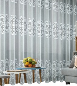 34466 Kész Jacquard Függöny Csíkokkal 200x160