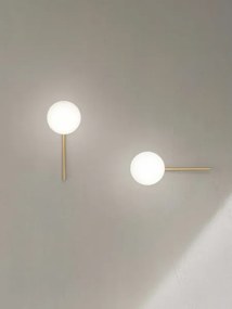 Ondaluce - Fali lámpa JEWEL 1xE14/10W/230V arany/fehér