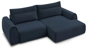 Sötétkék sarokkanapé Aden – Bobochic Paris