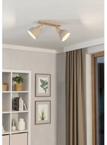 Eglo 900712 -  Spotlámpa ARRECIFE 2xE27/28W/230V