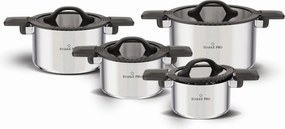 Edénykészlet Indukciós Acél Gáz Fedél Starke Pro Creativ 16/18/20/24