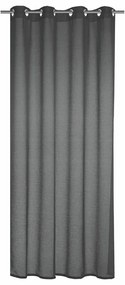 Antracitszürke függöny 140x245 cm Struktura Uni – Sehlbach