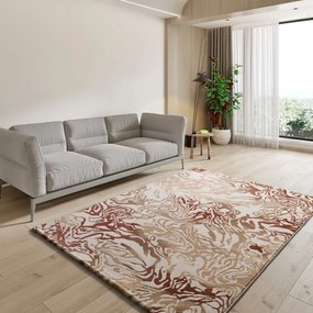 Bézs-terrakotta színű szőnyeg 160x230 cm Astra – Universal