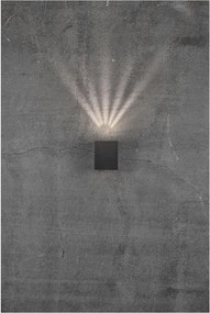 NORDLUX 49711003 CANTO Modern Kültéri Fali Lámpa Fekete LED IP44
