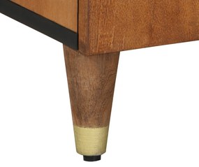 TV szekrény 105x33x46 cm Tömör mangófából
