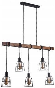 ITALUX PND-4793-5-L - Csillár zsinóron REDA 5xE27/40W/230V