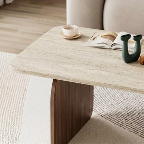 Pietra - Travertine, Milano Walnut