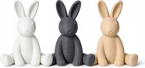 3x Nyuszi Húsvéti nyuszi figura szett Húsvéti dekoráció 12 CM