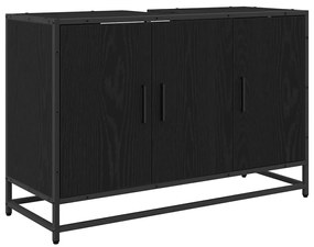 Fürdőszoba bútor szett 2 pcs Musta tammi 90 x 33 x 60 cm