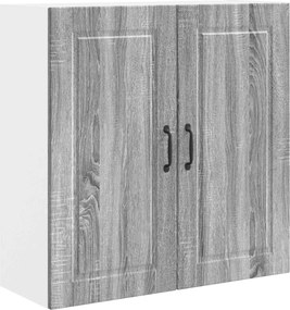 vidaXL Konyhaszekrény polcokkal Szürke Sonoma 80 x 31 x 80 cm Faanyag