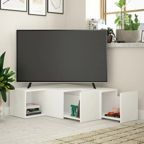 Compact White TV-asztal