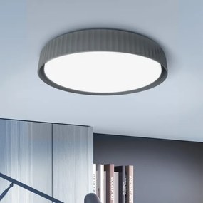 Brilagi - LED dimmelhető mennyezeti lámpa LUCIA LED/48W/230V Ø 41 cm szürke+távirányító
