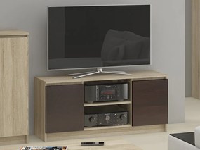 TV asztal Dariel  (szonoma tölgy + wenge). Akció -12%. 1069395
