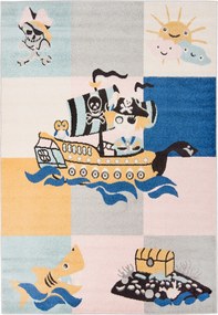 Happy Szőnyeg 120x170 Gyerek Színes Pasztell h28g