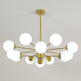 mennyezeti lĂĄmpa fĂŒggĆ csillĂĄr gömbök arany loft Modern nappaliba E27