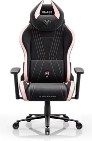 Szövet gamer szék fekete-rózsaszín Diablo X-Horn 2.0 Akira Pink Normal