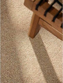 Natúr színű kézi szövésű gyapjú szőnyeg 160x230 cm Puristic Knots – Elle Decoration