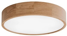 Mennyezeti lámpa érzékelővel CLEO 4xE27/24W/230V, átmérő 47,5 cm, tölgy