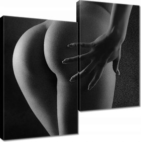 Vászonkép 60x60 Alakú popsi Akt