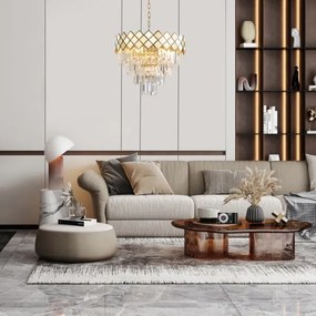 Csillár láncon CARISMA 9xE14/40W/230V arany