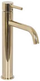 készlet Pultos mosdó Sofia marble black  + Fürdőszobai csaptelep Lungo gold + Dugó gold