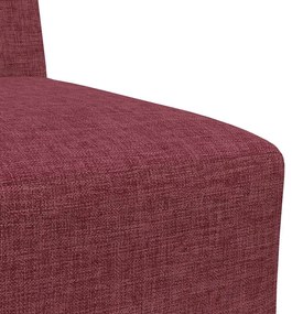 bordó szövet kanapéfotel 55 cm