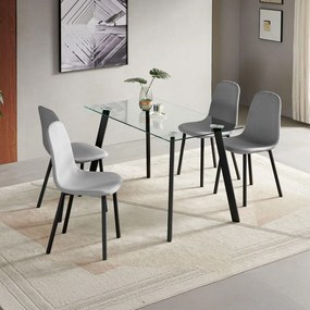 Catini LINEA Étkezőgarnitúra 4x szék + asztal