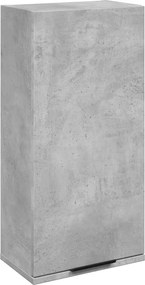 vidaXL betonszürke fali fürdőszobaszekrény 32x20x67 cm