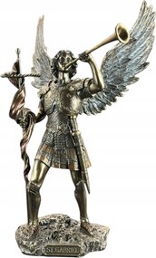 Szobor Szent Gábriel arkangyal bronz figura Veronese (WU76006A4) ajándék