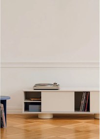 Szürkésbézs TV-állvány 160x48x42 cm Taro – noo.ma