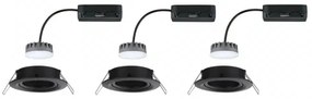 Paulmann 93080 - 3x6W LED dimm. mennyezeti lámpa COIN IP23 230V készlet